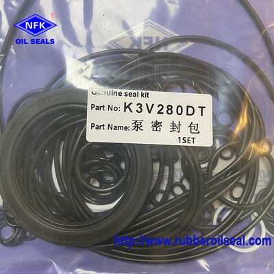 Kawasaki K3V280DT Marine Oil Seals Main Pump Piston Hydraulic Ship Service Repair Seal Kits
