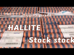 Resistência de desgaste de alta pressão de Hydraulic Piston Seals Hallite 780 da máquina escavadora