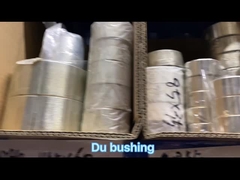 Resistência a altas temperaturas Sem chamfer Sem óleo Arbusto deslizante Ventilador Arbusto DU Arbusto