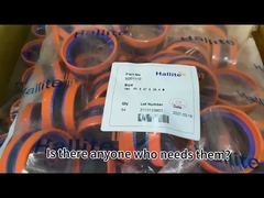 Peças originais de vedação hidráulica Hallite 780 vedação de pistão Excavadora vedações hidráulicas de cilindros