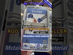 Instalador de Vedação da Haste Instalação de Vedação de Óleo Máquina Hidráulica Ferramentas Pneumáticas Conjunto Acessórios Caixa de Ferramentas